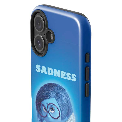 Disney Inside Out Sadness Portrait iPhone 16 Impact Case